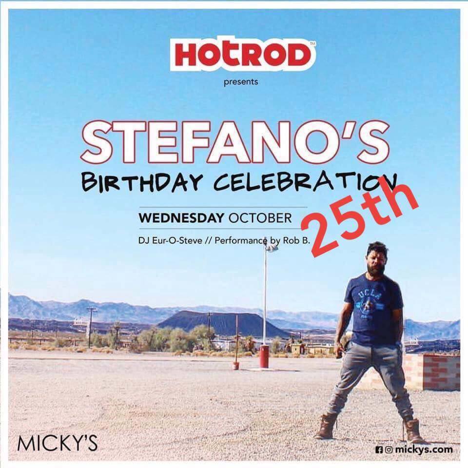 HotRod – Stefano Birthday